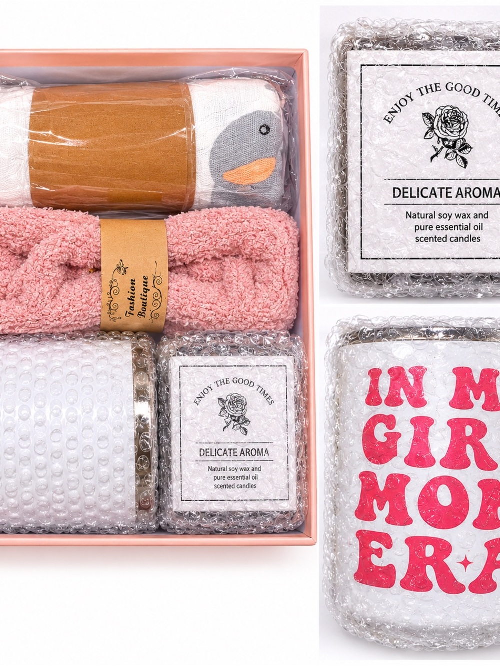 New Girl Mom Gift Box Set | Mug, Candle, Fuzzy Socks & More